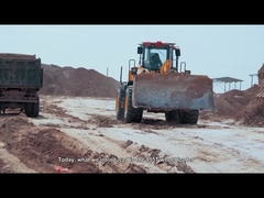 Changlin ZL40H wielladen voorkant lading emmer 2.4 Cbm met Cummins motor