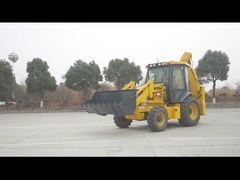 WZC20 Krachtige Compacte Backhoe Loader Klein Met Weichai / Cummins Motor