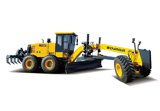 PY350T Motor Grader Equipment Vloeiende werking met Cummins motor