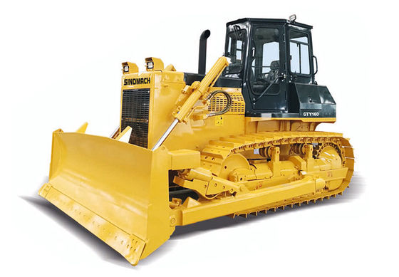 GTY220 Crawler Bulldozer Constructieapparatuur 23,5 ton Voor duwen / graven