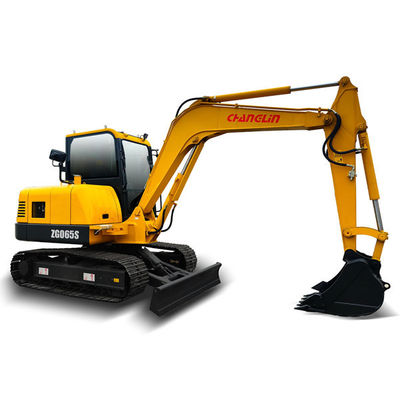 yanmar mini graafmachine ZG065S Ergonomisch ontwerp met ruime rijruimte
